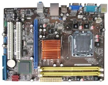 Лот: 9070167. Фото: 1. Материнская плата Asus P5KPL-AM... Материнские платы