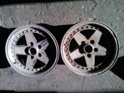 Лот: 7399245. Фото: 1. Диски литые 2 штуки от Honda Stepwgn. Диски