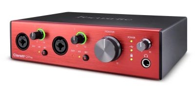 Лот: 23968912. Фото: 1. Focusrite Clarett+ 2Pre Usb. Звуковые карты