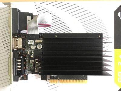 Лот: 9605438. Фото: 1. Видеокарта Palit GeForce 730 GT... Видеокарты