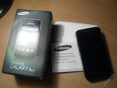 Лот: 1262678. Фото: 1. Samsung S5830 Galaxy Ace + 2 бонуса... Смартфоны