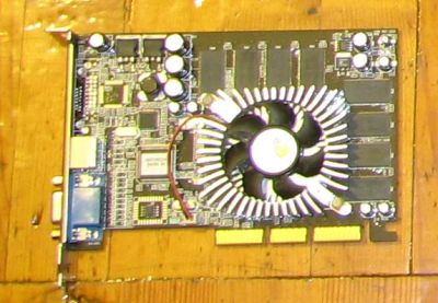 Лот: 4104523. Фото: 1. nvidia geforce ti4200 128mb. Видеокарты