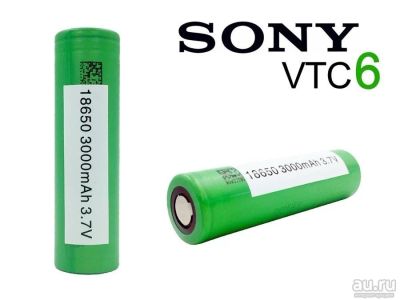Лот: 12768877. Фото: 1. Аккумуляторы Sony VTC6 18650... Батарейки, аккумуляторы, элементы питания