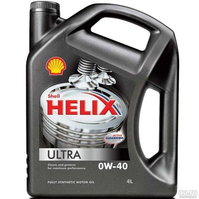 Лот: 8906923. Фото: 1. Shell Helix Ultra, 0W40, 4L. Масла, жидкости