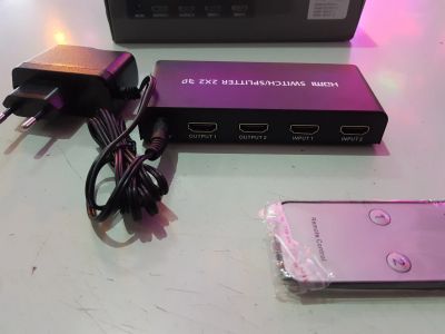 Лот: 12521323. Фото: 1. hdmi развитвитель - сумматор новый... Шнуры, кабели, разъёмы