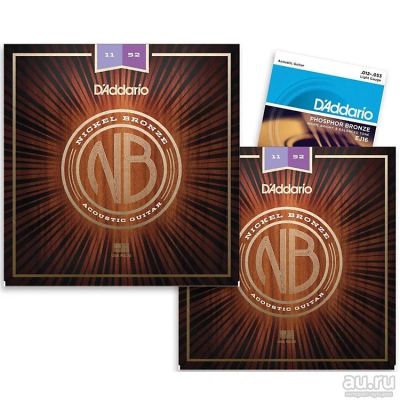 Лот: 9492608. Фото: 1. D'Addario NB1152 Custom Light... Аксессуары, комплектующие