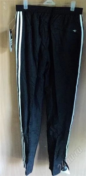 Лот: 2927848. Фото: 1. Болoневые штаны Adidas, 3 полоски... Другое (спортивная одежда)