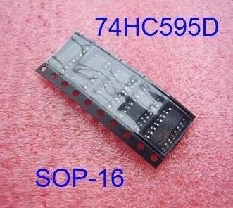 Лот: 7556570. Фото: 1. Микросхема 74HC595D 74HC595, 8-и... Микросхемы