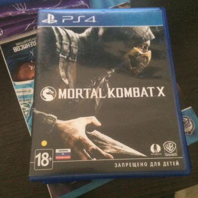 Лот: 7135679. Фото: 1. Игра для ps4 mortal kombat X. Игры для консолей