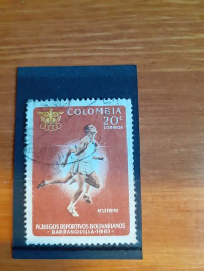 Лот: 24972934. Фото: 1. Марка Колумбия 1961 г. Марки