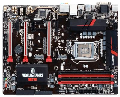 Лот: 6315518. Фото: 1. 165616 Мат.плата S1151 Z170 Gigabyte... Материнские платы