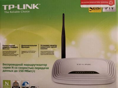 Лот: 11870709. Фото: 1. Роутер TP-Link TL-WR740N Wi-Fi... Маршрутизаторы (роутеры)