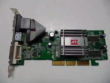 Лот: 4639945. Фото: 1. Radeon 9250 128 Mb AGP. Видеокарты