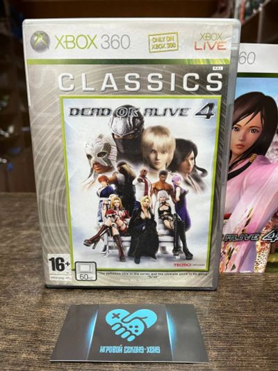 Лот: 20735983. Фото: 1. Dead or Alive 4. DoA. Лицензионный... Игры для консолей