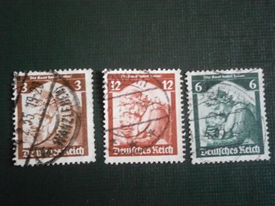 Лот: 11238730. Фото: 1. Марки, Германия рейх, 1935. Марки