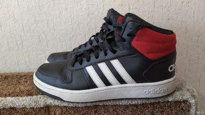 Лот: 18099579. Фото: 1. Высокие кроссовки Adidas HOOPS... Кеды, кроссовки, слипоны