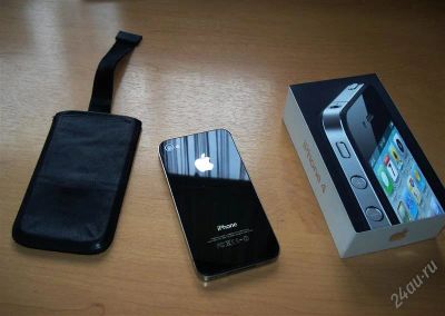 Лот: 2017606. Фото: 1. Iphone 4 (Black, 16gb). Смартфоны
