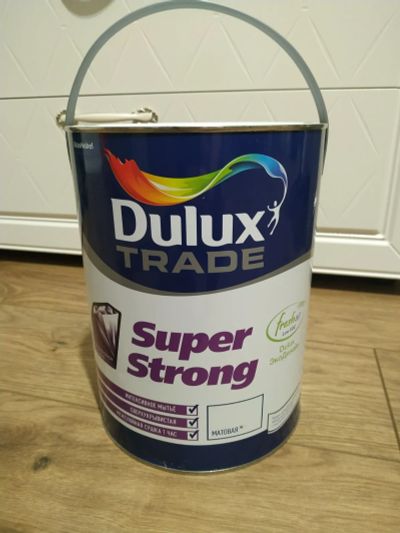 Лот: 17111330. Фото: 1. Краска Dulux Super Strong 5л BC. Краски, лаки, растворитель