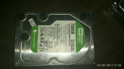 Лот: 9879535. Фото: 1. HDD\Жёсткий диск\Винт WD7500AADS... Жёсткие диски (HDD)