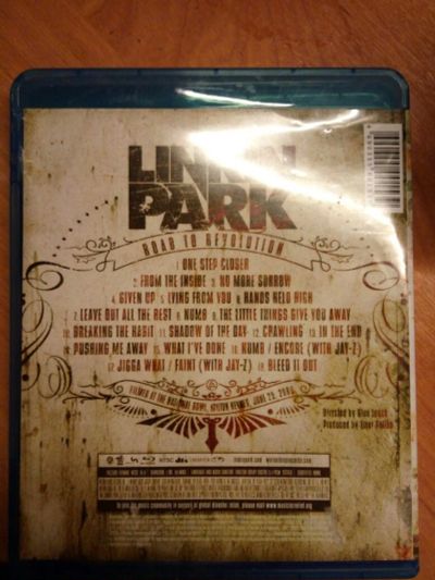 Лот: 7395298. Фото: 1. blu ray disc альбом linkin park. Видеозаписи, фильмы