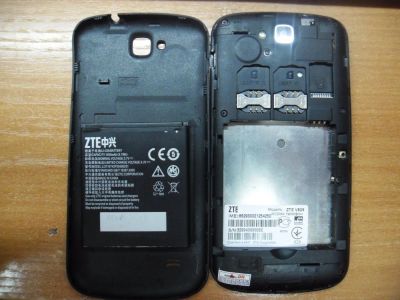 Лот: 9868801. Фото: 1. Телефон ZTE V829 (сломан) (9601... Смартфоны