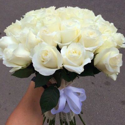 Лот: 4262516. Фото: 1. 25 шикарных голландских розроз... Свежие цветы