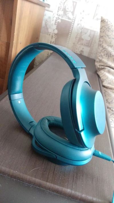 Лот: 9992429. Фото: 1. Sony h'ear on MDR-100AAP Hi-Res... Наушники, гарнитуры
