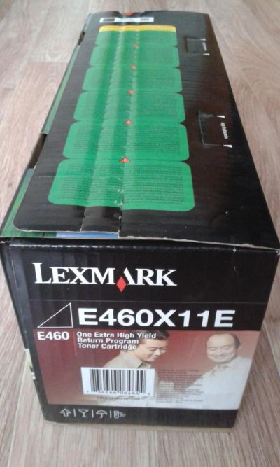 Лот: 11353357. Фото: 1. Картридж Lexmark e460x11e. Картриджи, расходные материалы