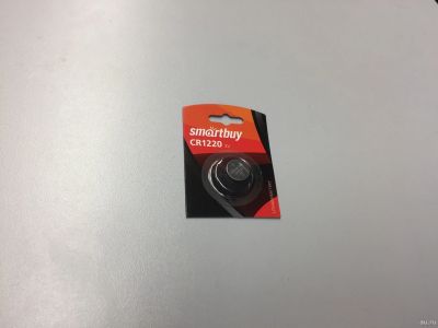 Лот: 13362030. Фото: 1. Батарейка Smartbuy CR1220 (SBBL-1220-1B... Батарейки, аккумуляторы, элементы питания