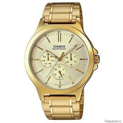 Лот: 21236876. Фото: 1. Casio MTP-V300G-9A. Оригинальные наручные часы