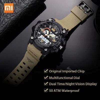 Лот: 15430775. Фото: 1. Часы Xiaomi Lightweight Double... Оригинальные наручные часы