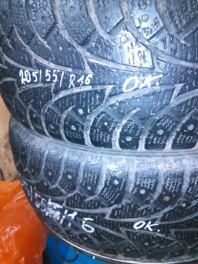 Лот: 11221363. Фото: 1. 205/55 R16 Hankook пара. Шины