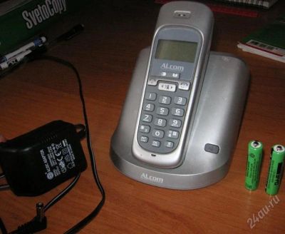 Лот: 1053859. Фото: 1. радиотелефон ALcom DT-720. DECT и радиотелефоны