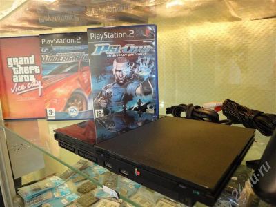 Лот: 407654. Фото: 1. продаю ps2 не чипованная. Игровые приставки, консоли