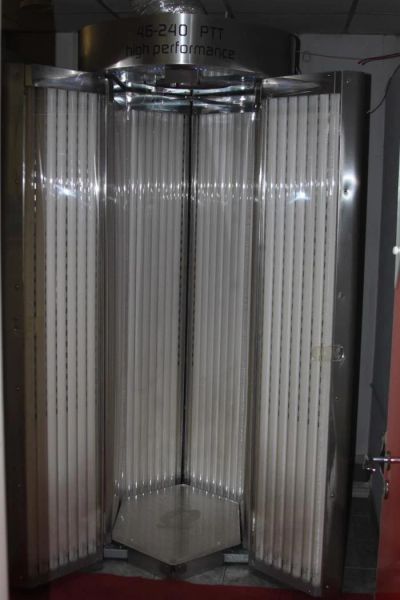 Лот: 9035452. Фото: 1. Солярий Q-med Q-Tower S-460 turbo... Оснащение парикмахерских, салонов красоты