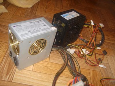 Лот: 3333969. Фото: 1. 2 Блока питания 400 W. Hipro HP-E4009P5W... Корпуса, блоки питания