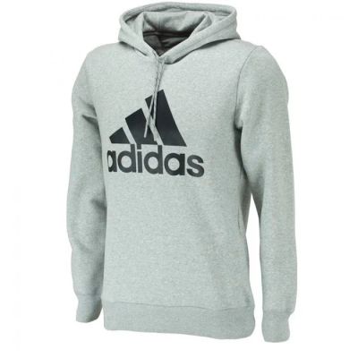 Лот: 10535534. Фото: 1. Толстовка Adidas Logo Hood F Mgreyh... Легкие куртки, толстовки