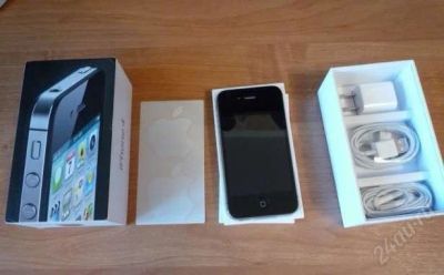Лот: 2376244. Фото: 1. Продам iphone 4 16gb чёрный Neverlock... Смартфоны