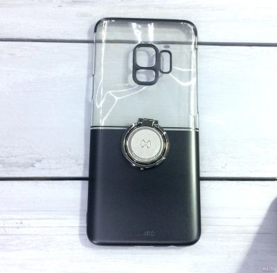 Лот: 12710394. Фото: 1. Чехол с кольцом под палец Designed... Чехлы, бамперы
