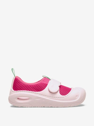 Лот: 25437711. Фото: 1. Аквашузы для девочек Crocs Swiftwater... Шлепанцы, сланцы