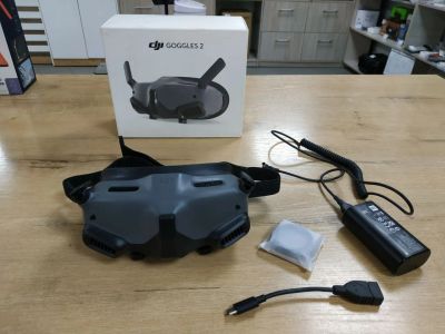 Лот: 25116799. Фото: 1. Очки DJI Goggles 2 | БУ в хорошем... Запчасти, комплектующие для квадрокоптеров