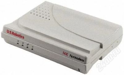 Лот: 2029024. Фото: 1. Модем US robotics 56K fax modem. Проводные модемы