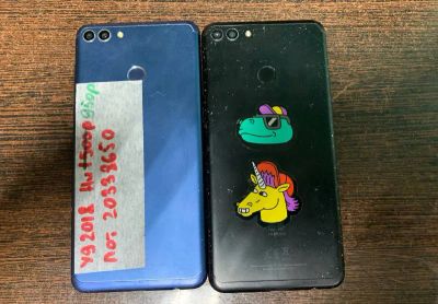Лот: 25551220. Фото: 1. Смартфоны Huawei Y9 (2018) на... Корпуса, клавиатуры, кнопки
