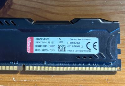 Лот: 25508039. Фото: 1. Оперативная память Kingston HyperX... Оперативная память