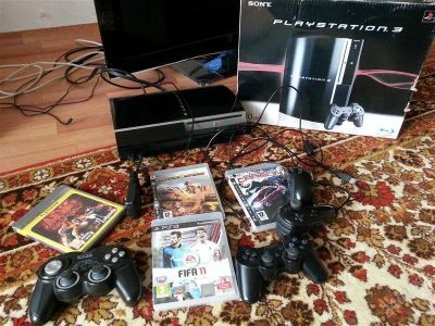 Лот: 2282863. Фото: 1. Playstation 3 ps3 play station... Игровые приставки, консоли