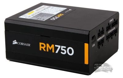 Лот: 11525442. Фото: 1. Блок питания Corsair RM750. Корпуса, блоки питания