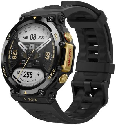Лот: 20779588. Фото: 1. Смарт часы Amazfit T-Rex 2 | Цвет... Смарт-часы, фитнес-браслеты, аксессуары