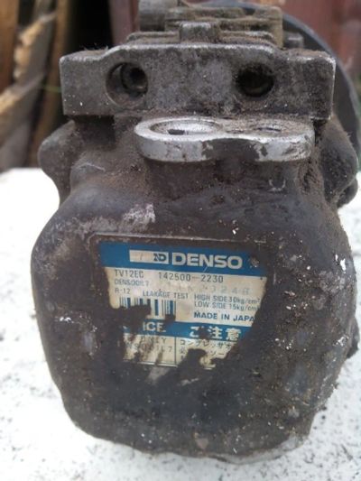 Лот: 11864871. Фото: 1. Компрессор кондиционера Denso... Двигатель и элементы двигателя