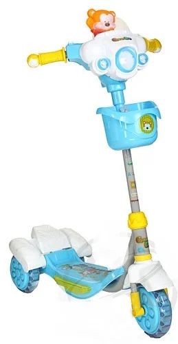 Лот: 7168236. Фото: 1. Самокат Leader Kids С мишкой XG5201P-002... Самокаты