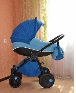 Лот: 13445867. Фото: 1. Коляска 2 в 1 Tutis ZIPPY сине... Коляски